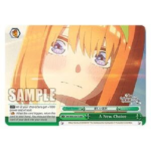 Weiß Schwarz 5HY/A New Choice (V.2 - Triple Rare)