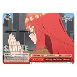 Weiß Schwarz 5HY/Visiting Her Mother's Grave (V.1 - Climax Rare)