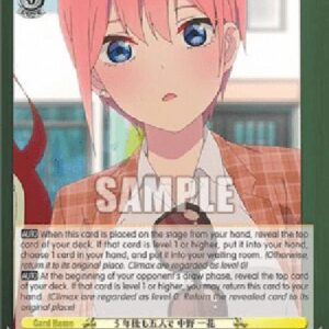 Weiß Schwarz 5HY/The Quintuplets After 5 Years, Ichika Nakano (V.2 - Promo)