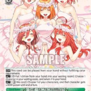 Weiß Schwarz 5HY/Lifelong Bond, Ichika & Nino & Miku & Yotsuba & Itsuki (V.1 - Promo)