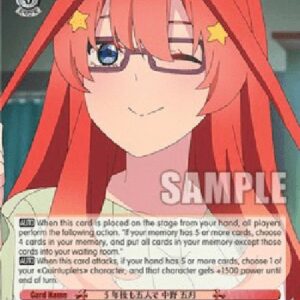 Weiß Schwarz 5HY/The Quintuplets After 5 Years, Itsuki Nakano (V.1 - Promo)