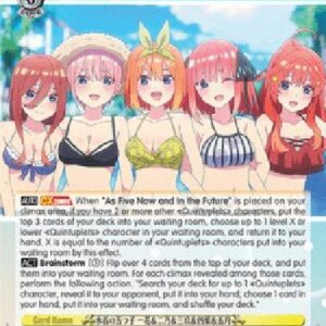 Weiß Schwarz 5HY/Quintuplets in Swimsuits, Ichika & Nino & Miku & Yotsuba & Itsuki (V.1 - Common)