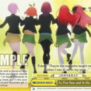 Weiß Schwarz 5HY/As Five Now and In the Future (V.1 - Climax Common)