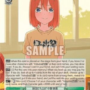 Weiß Schwarz 5HY/First Day's After Party, Yotsuba Nakano (V.1 - Common)