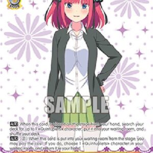 Weiß Schwarz 5HY/Approach With Utmost Effort, Nino Nakano (V.2 - Feature Rare)