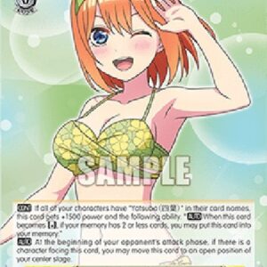 Weiß Schwarz 5HY/Unresolved Feelings, Yotsuba Nakano (V.1 - Common)