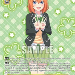 Weiß Schwarz 5HY/Fourth Daughter of the Nakano Family, Yotsuba Nakano (V.2 - Feature Rare)