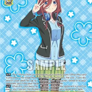 Weiß Schwarz 5HY/Third Daughter of the Nakano Family, Miku Nakano (V.2 - Feature Rare)