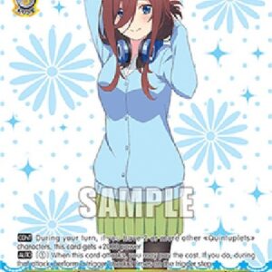 Weiß Schwarz 5HY/Changed Scenery, Miku Nakano (V.2 - Feature Rare)