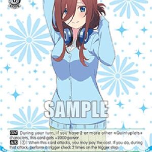 Weiß Schwarz 5HY/Changed Scenery, Miku Nakano (V.1 - Common)