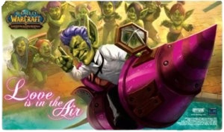 World of Warcraft TCG Love is in the Air 2013 Playmat