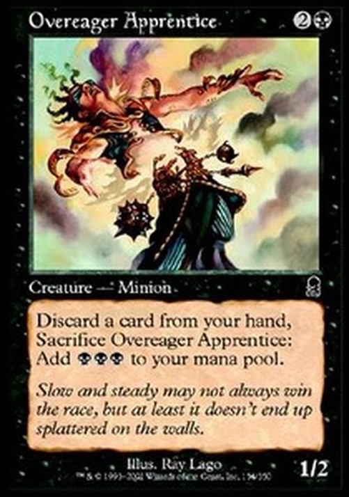 Magic: The Gathering Overeager Apprentice