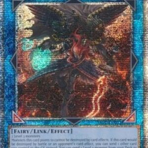 Yu-Gi-Oh! Cherubini, Ebon Angel of the Burning Abyss (V.5 - Quarter Century Secret Rare)