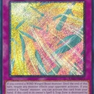Yu-Gi-Oh! Harpie's Feather Storm (V.4 - Platinum Secret Rare)