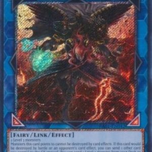 Yu-Gi-Oh! Cherubini, Ebon Angel of the Burning Abyss (V.4 - Platinum Secret Rare)