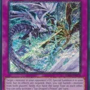 Yu-Gi-Oh! Ice Dragon's Prison (V.4 - Platinum Secret Rare) N/A