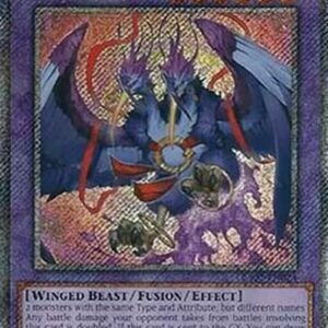 Yu-Gi-Oh! Garura, Wings of Resonant Life (V.4 - Platinum Secret Rare)