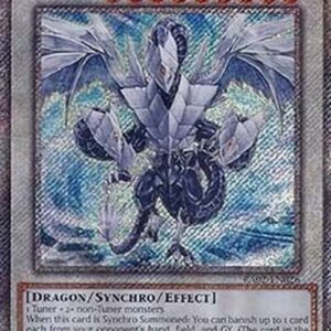 Yu-Gi-Oh! Trishula, Dragon of the Ice Barrier (V.4 - Platinum Secret Rare)
