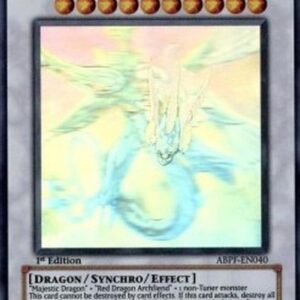 Yu-Gi-Oh! ABPF Majestic Red Dragon (V.3 - Ghost Rare) N/A