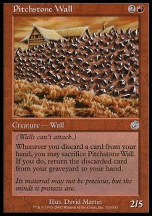 Magic: The Gathering Pitchstone Wall
