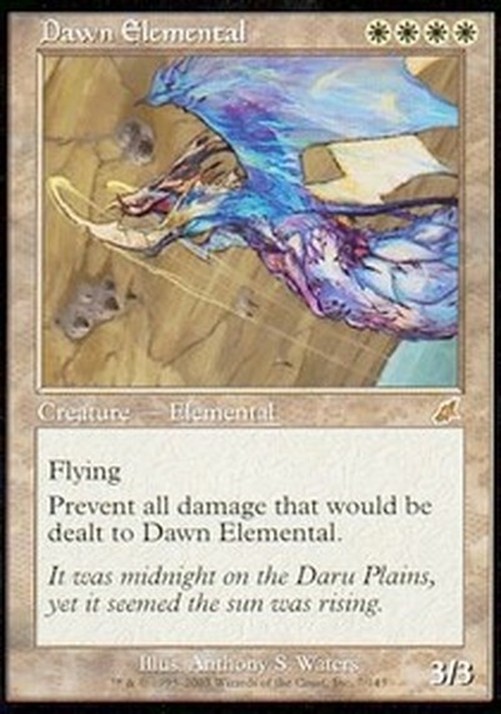Magic: The Gathering Dawn Elemental
