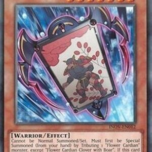 Yu-Gi-Oh! INOV-JP Flower Cardian Clover with Boar