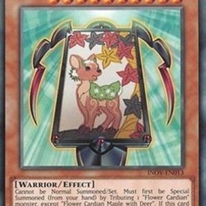 Yu-Gi-Oh! INOV-JP Flower Cardian Maple with Deer