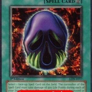 Yu-Gi-Oh! LON Mask of Dispel (V.1 - Super Rare)