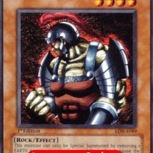 Yu-Gi-Oh! LON The Rock Spirit (V.1 - Common)