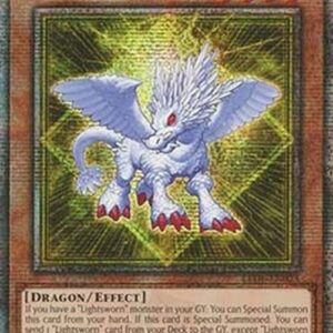 Yu-Gi-Oh! LEDE Lightsworn Dragonling (V.2 - Quarter Century Secret Rare)