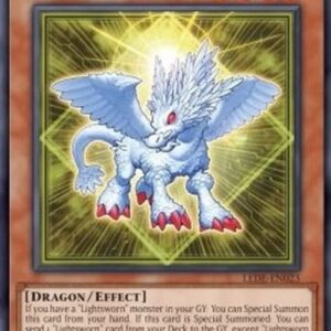 Yu-Gi-Oh! LEDE Lightsworn Dragonling (V.1 - Ultra Rare)