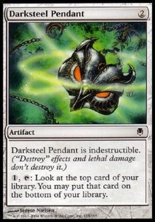 Magic: The Gathering Darksteel Pendant
