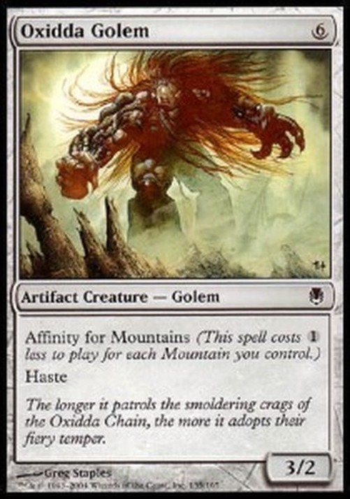 Magic: The Gathering Oxidda Golem
