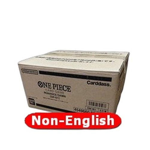 One Piece -JP Romance Dawn Booster Box Case (12x Booster Box) Japanese