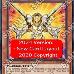 Yu-Gi-Oh! LODT Guardian of Order (V.2 - Secret Rare)