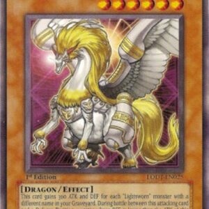 Yu-Gi-Oh! LODT Gragonith, Lightsworn Dragon (V.1 - Common)