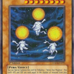 Yu-Gi-Oh! LODT Helios Trice Megistus (V.1 - Super Rare)