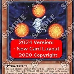 Yu-Gi-Oh! LODT Helios Trice Megistus (V.2 - Super Rare)