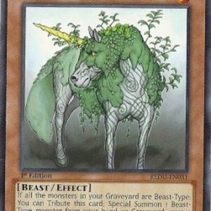 Yu-Gi-Oh! REDU-JP Uniflora, Mystical Beast of the Forest