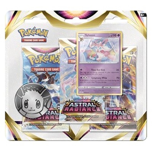Pokemon Astral Radiance: Sylveon 3-Pack Blister