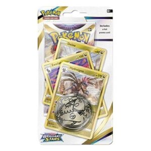 Pokemon Brilliant Stars: Hydreigon Premium Checklane Blister