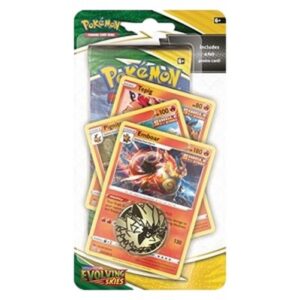 Pokemon Evolving Skies: Emboar Premium Checklane Blister
