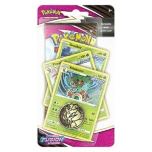Pokemon Fusion Strike: Rillaboom Premium Checklane Blister