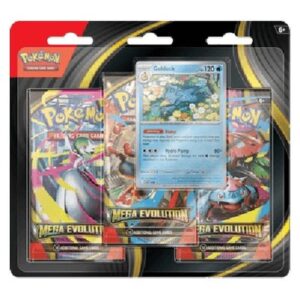 Pokemon Mega Evolution: Golduck 3-Pack Blister