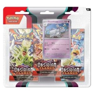 Pokemon Obsidian Flames: Houndstone 3-Pack Blister