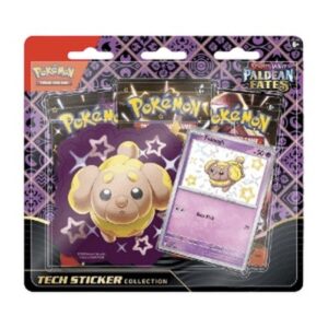 Pokemon Paldean Fates: Fidough Tech Sticker Collection