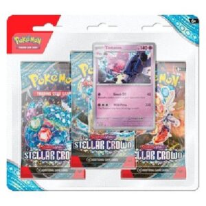 Pokemon Stellar Crown: Tinkaton 3-Pack Blister