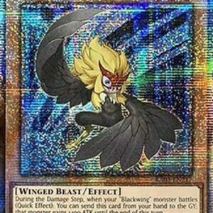 Yu-Gi-Oh! Blackwing - Kalut the Moon Shadow (V.2 - Quarter Century Secret Rare)