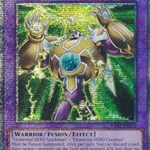 Yu-Gi-Oh! Elemental HERO Thunder Giant (V.2 - Quarter Century Secret Rare)
