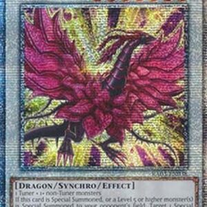 Yu-Gi-Oh! Black Rose Moonlight Dragon (V.5 - Quarter Century Secret Rare)